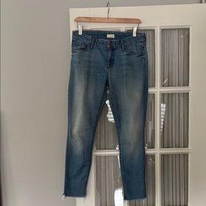 Blue Women's Slim Straight Jeans